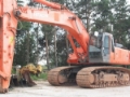 Hitachi ZX500LC, Pásové rýpadlá, Stavebníctvo