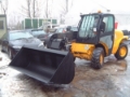 JCB Łyżka JCB, Teleskopski viličarji, Gradbeništvo