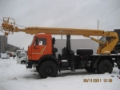 КЭМЗ ПСС-131.22Э, Pacēlāji uz automašīnas bāzes, Būvniecība