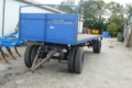Landbouwwagen / platte wagen 2.5 bij 7.5 m - bodemhoogte is 1.35 m, Outros atrelados, Agricultura