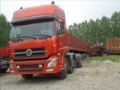 东风天龙 东风天龙双导向半挂车, หางเทรลเลอร์ต่อตู้พื้นเรียบ, เครื่องจักรงานขนส่ง