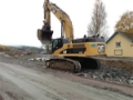 Caterpillar 345DL, Crawler excavators, Construction