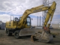 Komatsu PW160-7, Wheeled excavators, Mining and construction