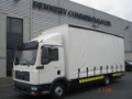 MAN TGL 8.180, Camion à rideaux coulissants (PLSC), Transport