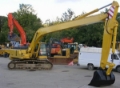 Komatsu PC340, Bagri goseničarji, Gradbeništvo