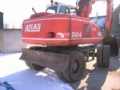 ATLAS 1304, Wheeled excavators, Construction