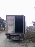 Lamberet ROHRBAHN, FLEISCH, MEAT, CARNE PE CARLIGE, PORTES, Semi remorque frigorifique, Transport