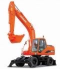 Doosan SOLAR 180W-V, Gumikerekes kotrók, Építőipari gépek