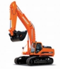 Doosan SOLAR LC-V 500, Lánctalpas kotrók, Építőipari gépek
