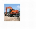 Doosan Solar 210 VW, Gumikerekes kotrók, Építőipari gépek