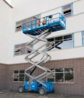 Genie GS-1532、剪刀脚升降机、建筑机械