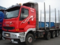 SISU E12M K-AKK 8X4, Lemn, Transport