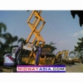 Isuzu Nischa ManLift、剪刀脚升降机、建筑机械
