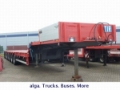 Broshuis 90 To. 7 Achsen, Lenk, Lift Achsen, Low loader-semi-trailers, Transport