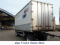 DAPA, Durchlade, Alu Boden, Hebebühne, Caja de lona, Transporte