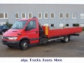 IVECO 65 C 17 5,2 mtr. Pritsche Hiab Kran, Pickup/Pritschenwagen mit Seitenklappe, Transporter