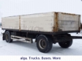 KOGEL ANBS 18 Pritsche 6,5 m lang, Trailere med lad, Transport