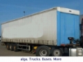 Kelberg SAF Achse, Doppelflügeltür, Luftfederung, Kapelltrailer, Transportfordon