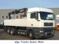 MAN 26.400 6x2 Atlas 140.1 Baustoff LKW, Flatbed/Dropside trucks, Transportation