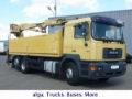 MAN 26.414 6x2 mit Kran, Flatbed/Dropside trucks, Transportation