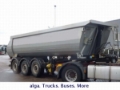 MENCI SA 700R, 26 m³, Luft, Lift, BPW Achsen, Tipvogn anhængere, Transport