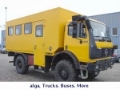 MERCEDES-BENZ 1922 AK Allrad Bus, Koffer, Fast kasse, Transport