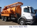 MERCEDES-BENZ Axor 2628 Saug-und Spülfahrzeug, Kombinované/Čerpací cisterny, Přepravní technika