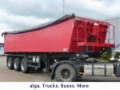 MSK 24, Alu-Mulde, leicht, 35m³, Schlammdicht, Tipvogn anhængere, Transport