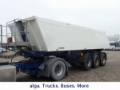 Meiller MHKS 41/3, 24 m³, Alu-Mulde, Tipper semi-trailers, Trucks and buses