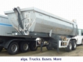 Meiller Stahlmulde 24 m³ Schütte Trommelbremsen, Tipper semi-trailers, Trucks and buses
