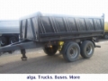 Meiller Tandem Kipper, MZDA 18/21 Luftfederung、ティッパートレイラー、輸送