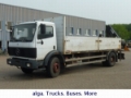 Mercedes-Benz 1722 Pritsche 6,1 m Hiab Kran، شاحنات مسطحة/مفصلية الجوانب، مواصلات
