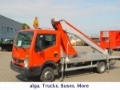 NISSAN 3511 Cabstar Multitel, Typ 160 Alu, Zvedací plošiny - vozidla, Stavební stroje