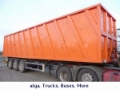 Ricö Schrott / Stahlbehälter Mulde 65 m³, Tipvogn anhængere, Transport