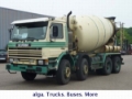 SCANIA P 113 8x4, Stetter 9000、コンクリートトラック、輸送