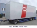 SCHMITZ 24 To. 8,6 mtr lang 60 m³、ボックスボディートレイラー、輸送