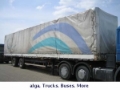 SCHMITZ Bordwand, Stahlboden, Edscha,2-achser 13,6m, Gardinanhængere, Transport