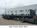 SCHMITZ Containerverschlüsse, Pritsche 12,5 mtr., Flatbed/Dropside semi-trailers, Transportation