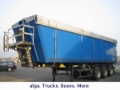 SCHMITZ SKI 24, GMP-fähig. 53 m³, Lift, Schiebeplane, Tipper semi-trailers, Transportation