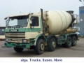 Scania 113 / 320 PS 8x4 Stetter 9m³ Schaltgetriebe, Betonbiler, Transport
