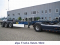 Schmitz SCF 24 G-40 LX, Lift, Scheibe, ausziehbar, Low loader-semi-trailers, Trasporto