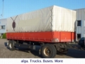 Schwarzmüller Plane, guter Zustand, 7,1 m. lang, Tautliner/curtainside trailers, Transportation