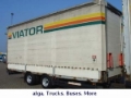 Schwarzmüller Tandem Pritschenanhänger 18 To., Tautliner/curtainside trailers, Transportation