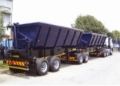 Payloader 20/20m³ side tipping Interlink combination, Other semi-trailers, Transportation