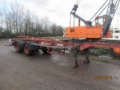 Netam Fruehauf 40 foot container chassis, Containerframe trailers, Transportation
