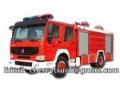 [Other] HOWO Fire fighting truck, Brannbil, Transport