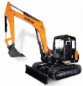 Hanix H75C, Mini kotrók < 7t, Építőipari gépek