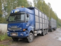 Sisu E 13 M 8x4, Hout-Bakwagens, Transport