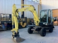 Yanmar DE RUEDAS B55W -1, Mini bagri <7t, Gradbeništvo