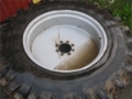Deutz-Fahr 2 Stk Nokia 18,4x34 hjul m pigg, Wheels, Farming
